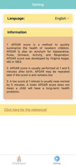 Game screenshot Pediatric APGAR Score hack