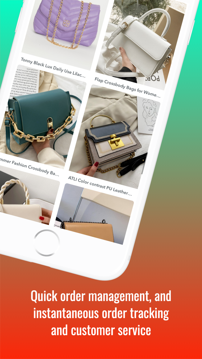 Womens clothing and bags shop