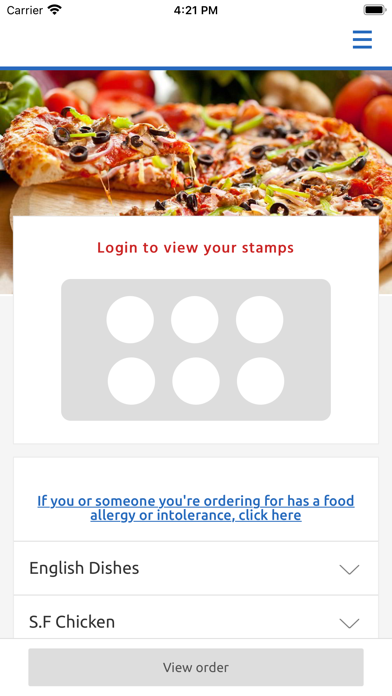 Shahi Tandoori Takeaway, Screenshot