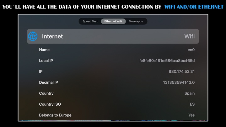 Screenshot #2 pour Speed Test TV
