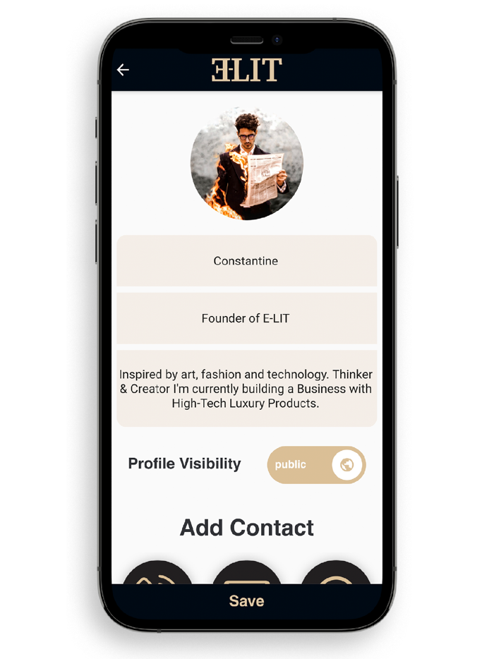E-LIT  Your Digital Card