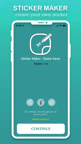 Game screenshot Sticker Maker : Status Saver mod apk