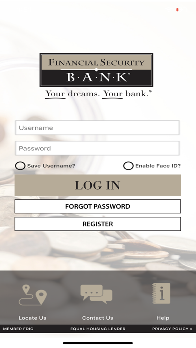 Financial Security Bank Mobile Screenshot