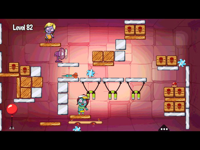 Attack Zombies - Brain Puzzle