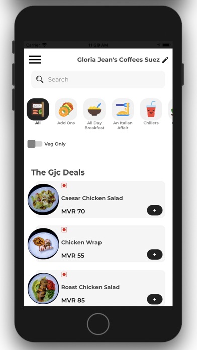 Gloria Jean's Maldives Screenshot