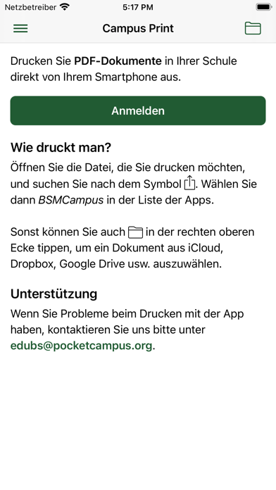 eduBS Mittelschulen Screenshot