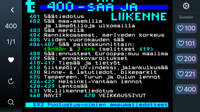 Teksti-TV mobile Screenshot