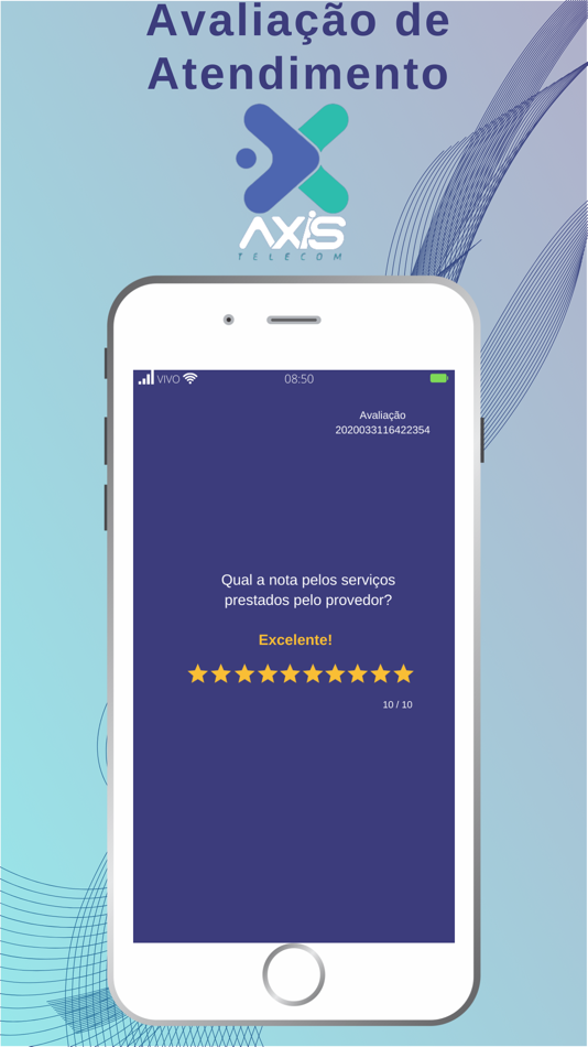 #8. AXIS TELECOM (iOS) By: HubSoft