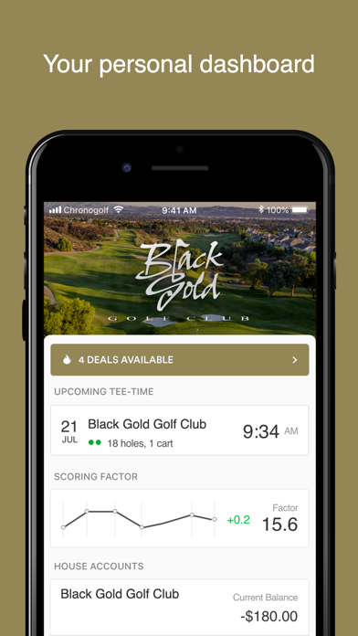 Black Gold Golf Club Screenshot