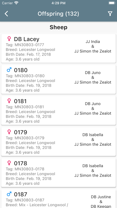 Birthing Planner Screenshot
