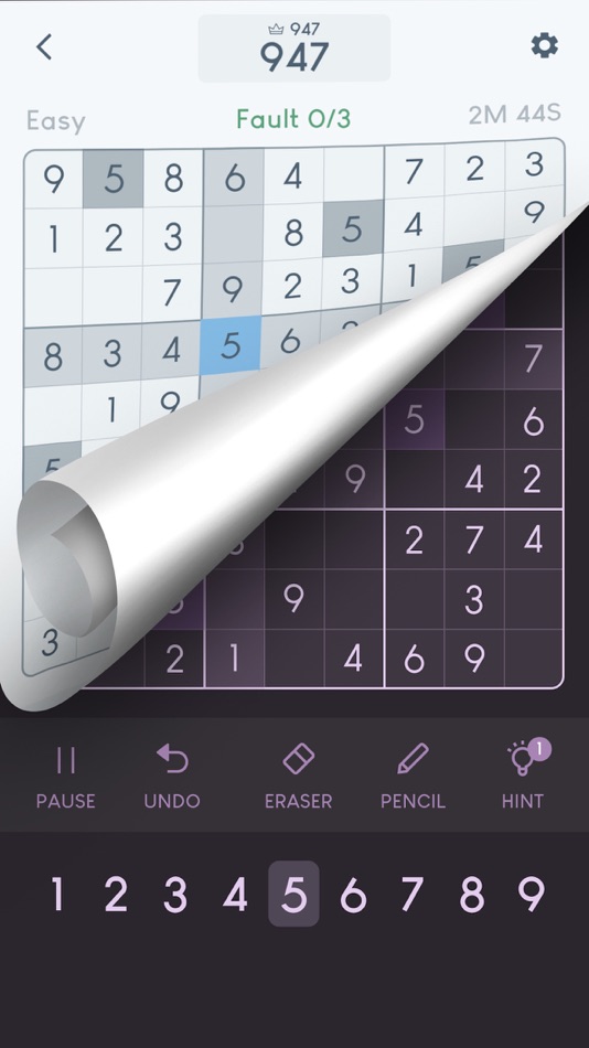 #3. Sudoku : Classic Puzzle Games (iOS) Podle: Devkrushna Infotech Private Limited