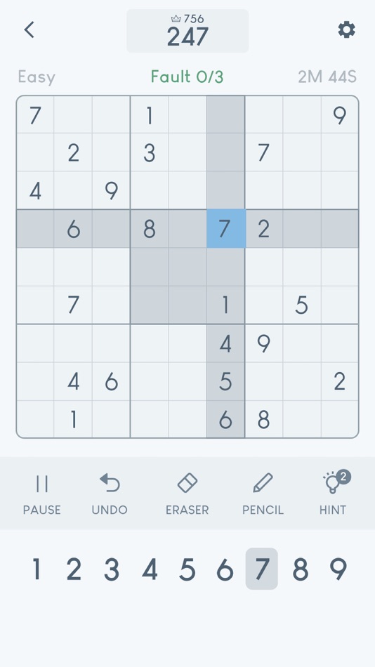#1. Sudoku : Classic Puzzle Games (iOS) Podle: Devkrushna Infotech Private Limited