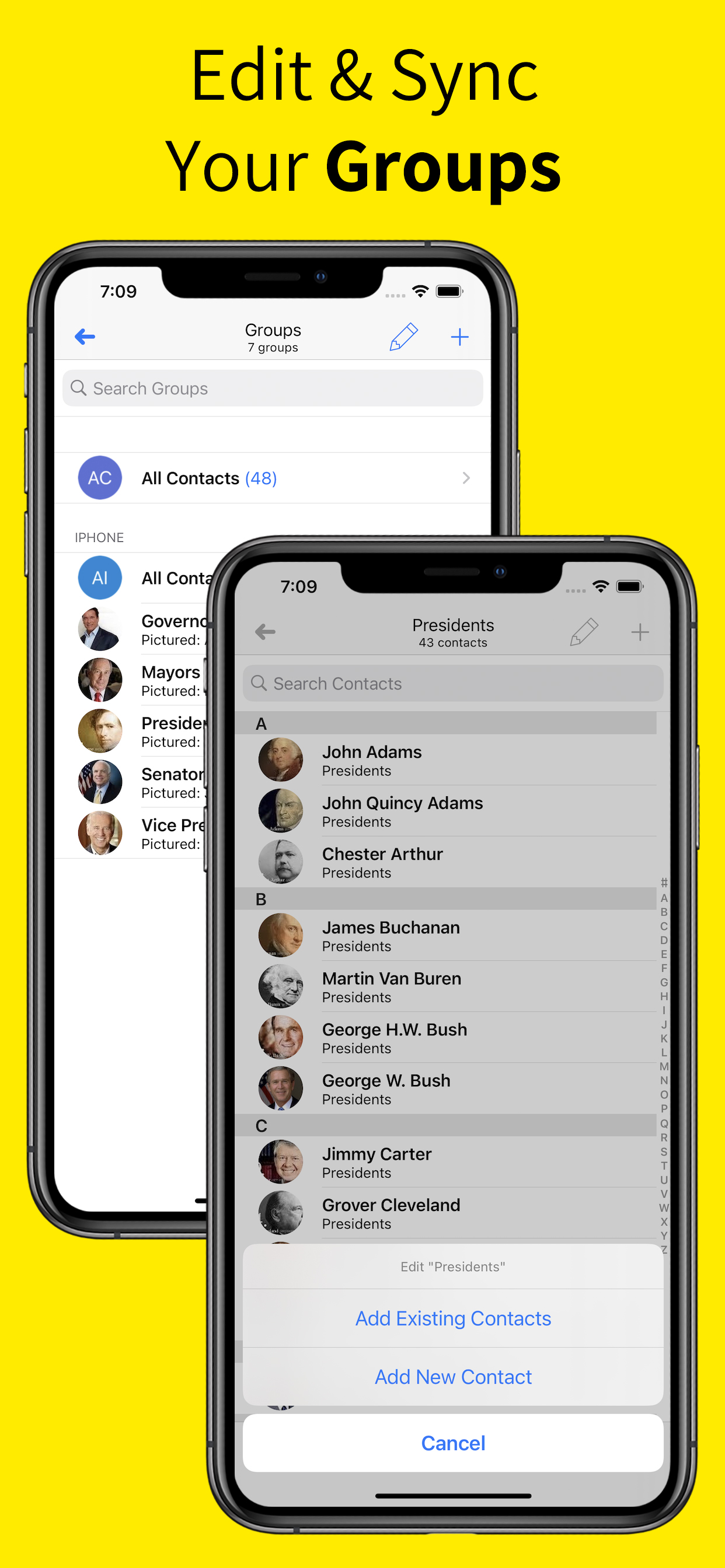 Contacts Sync Pro