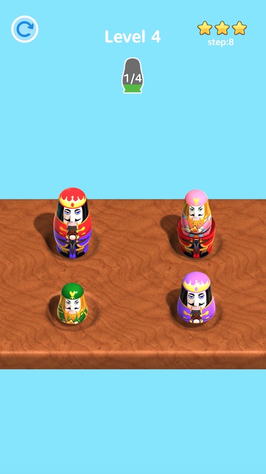 #1. Matryoshka 3D! (iOS) 由: 泽鹏 韦