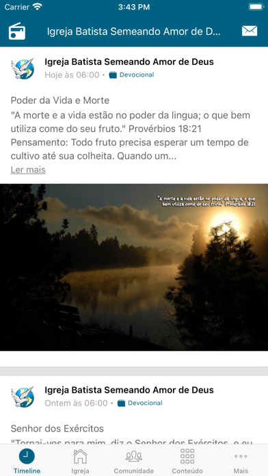 IB Semeando o Amor de Deus Screenshot