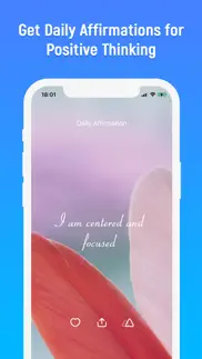 affirmation: law of attraction iphone screenshot 1