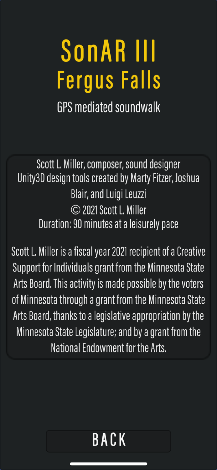 SonAR III - Fergus Falls