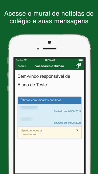 Colégio Valladares e Bulcão Screenshot
