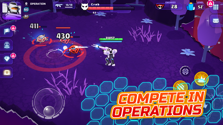 #2. Loot Legends: Robots vs Aliens (iOS) 由: A.D COOK & N.H WHYTE
