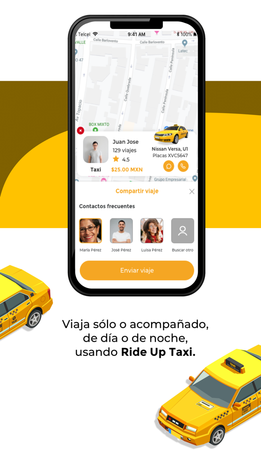 #4. Ride Up Taxi (iOS) 由: Sustam S.A. de C.V.