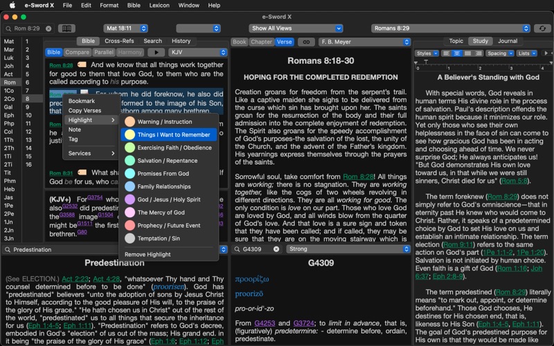 e-sword x: bible study extreme iphone screenshot 1