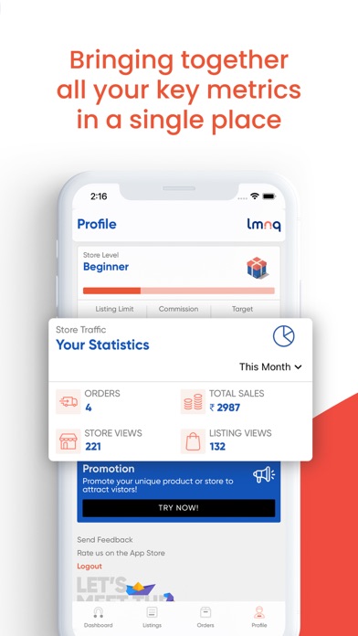 Screenshot #3 pour Lmnq Seller