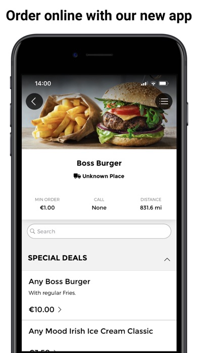 BOSS Burger Ireland Screenshot 1 - AppWisp.com BOSS Burger Ireland Screenshot 1 - AppWisp.com