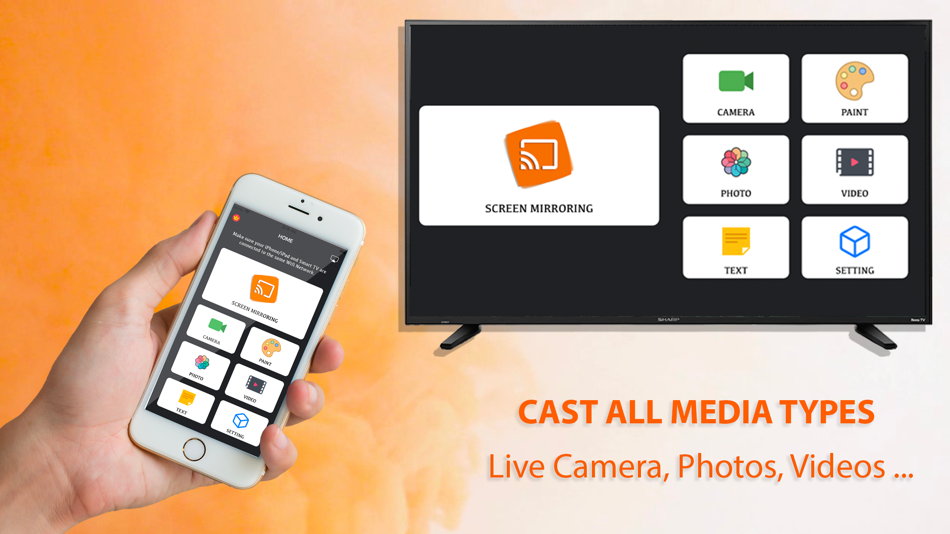 #2. Screen Mirroring for TV • (iOS) 来自: JALI STORE
