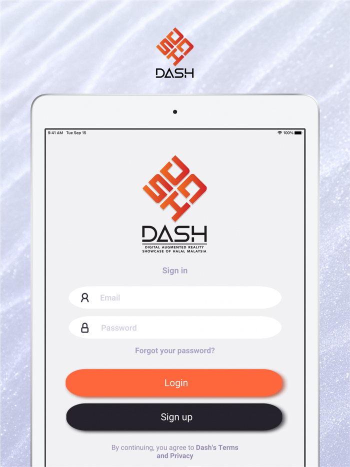 DASH Digital Halal App