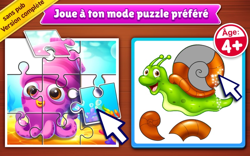 Screenshot #1 pour Puzzle Kids - Puzzles