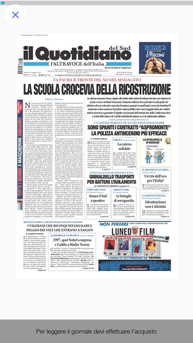 Quotidiano del Sud Screenshot