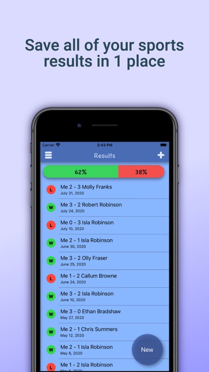 Result Log - Save Your Results