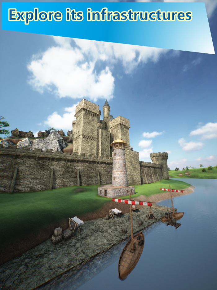 Tap Build Medieval Castle