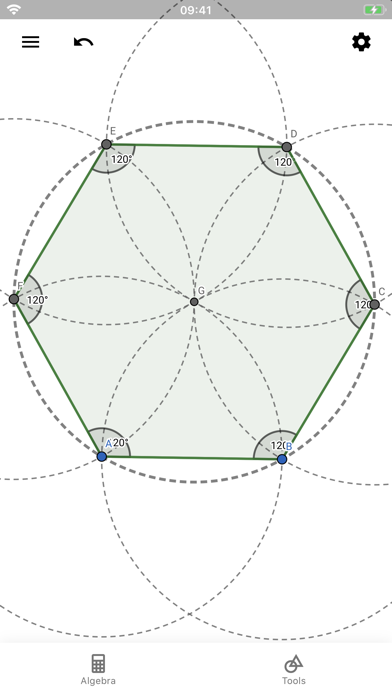 GeoGebra Geometry Screenshot