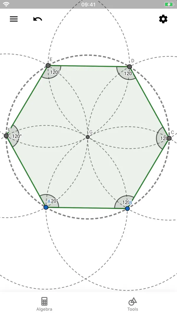 GeoGebra Geometrie iPhone App Screenshot 2 – Bildung