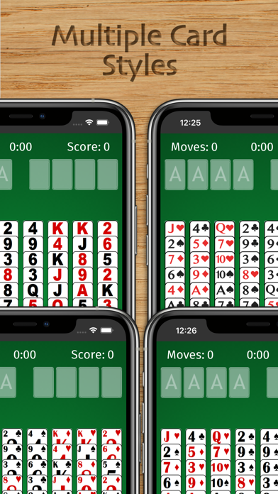 FreeCell ++ Solitaire Cards Screenshot