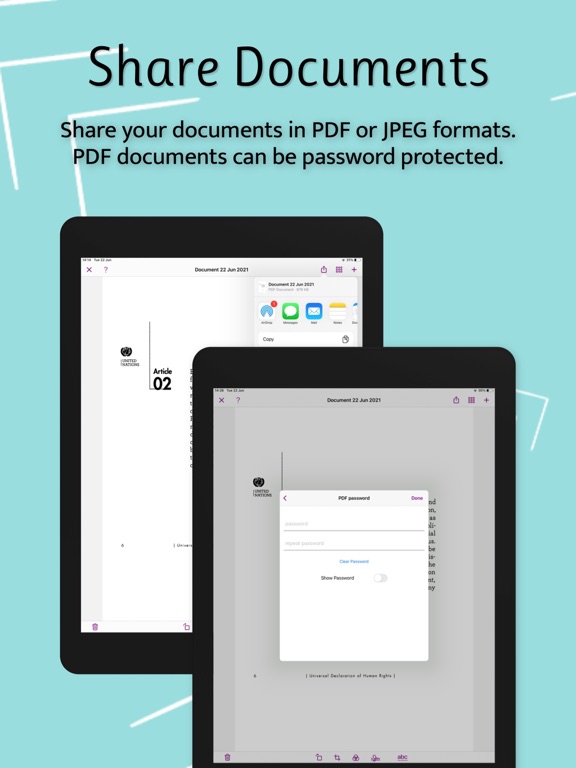 L-Scan: Doc Scanner App iPad screenshot 5 - Productivity app