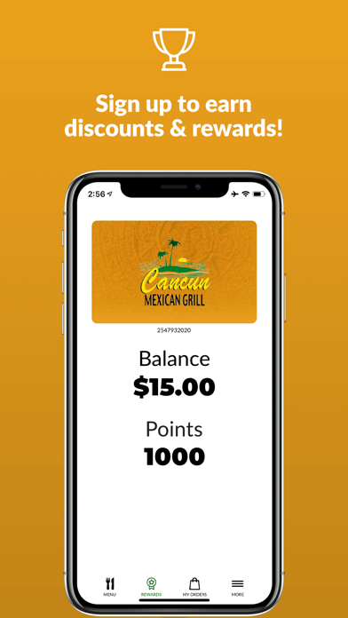 Cancun Mexican Grill Screenshot