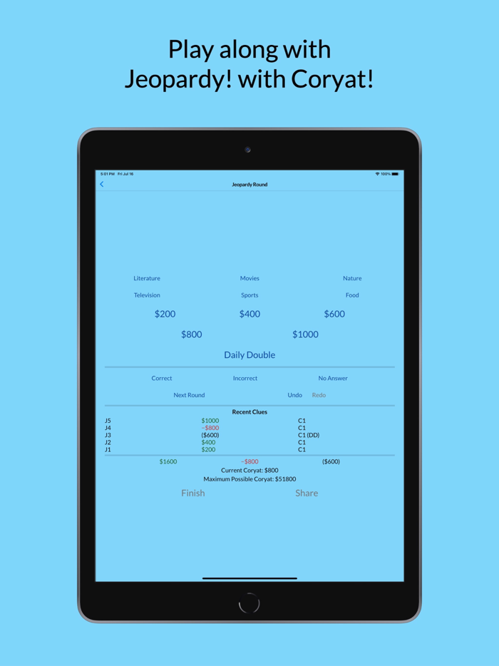 Coryat — J Scorekeeper