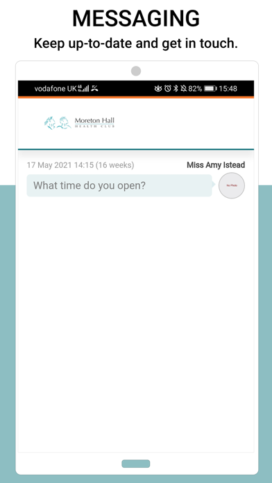 Moreton Hall Health Club Screenshot