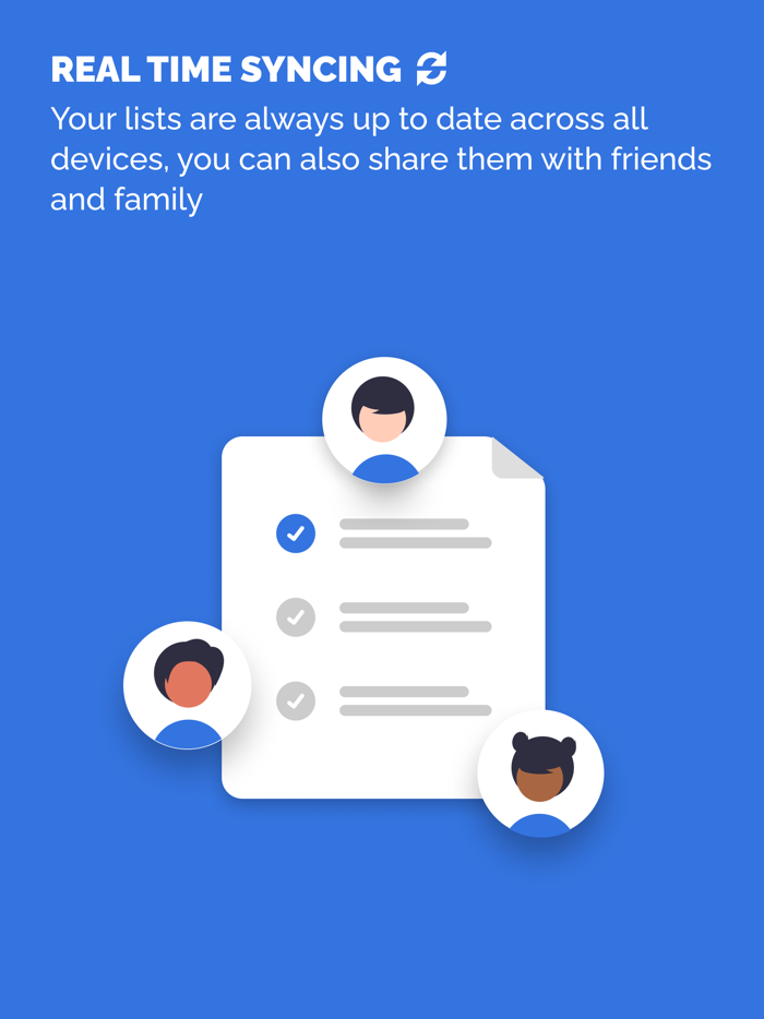 Family Shopping Grocery list