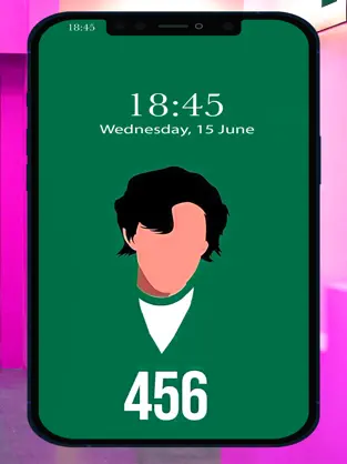 Screenshot 4 Squid Wallpaper Game iphone