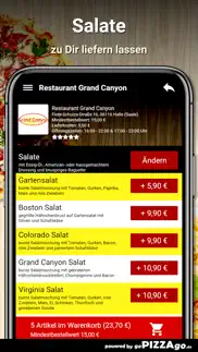 How to cancel & delete restaurant grand canyon halle 3