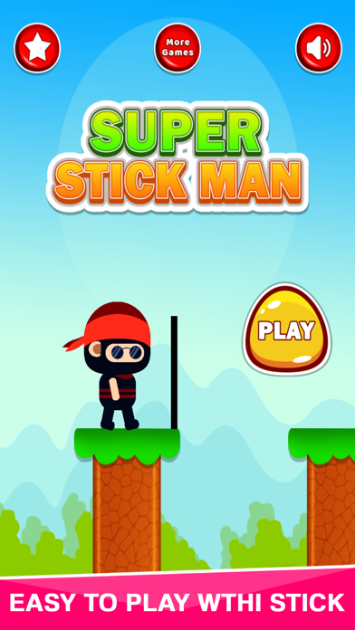 Super Stick Man Game Screenshot