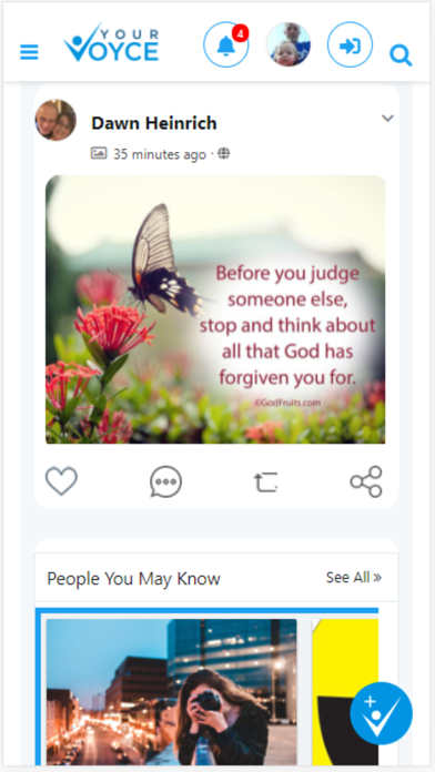 YourVoyce Screenshot 1 - AppWisp.com