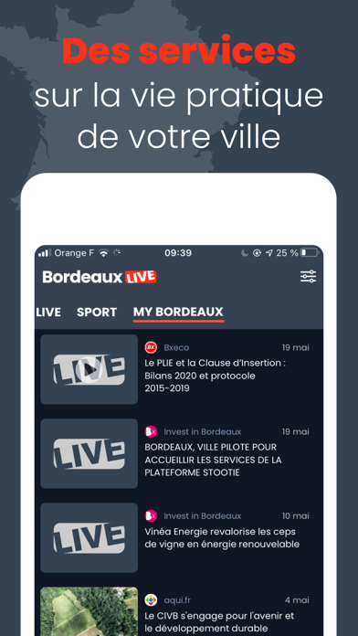 Bordeaux Live Screenshot