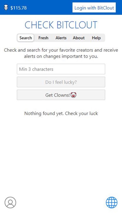 Screenshot #1 pour CheckBitClout