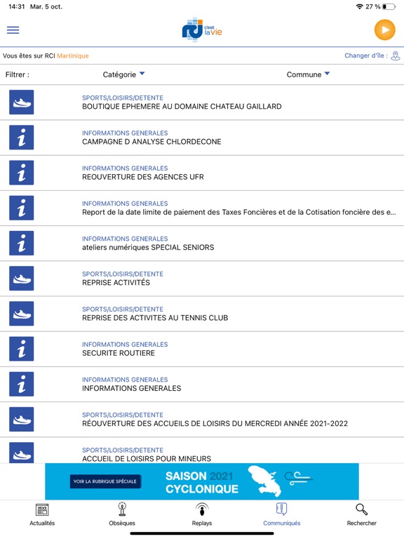 Screenshot #5 pour RCI Radio