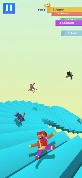 Game screenshot Stair Fall 3D mod apk