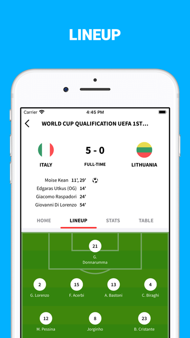 Live Score - Football Scores Screenshot